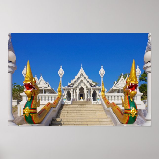 Tempel i Krabi Thailand Poster (Framsidan)