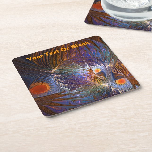 Tempel i Sol Underlägg Papper Kvadrat (Vinklad)