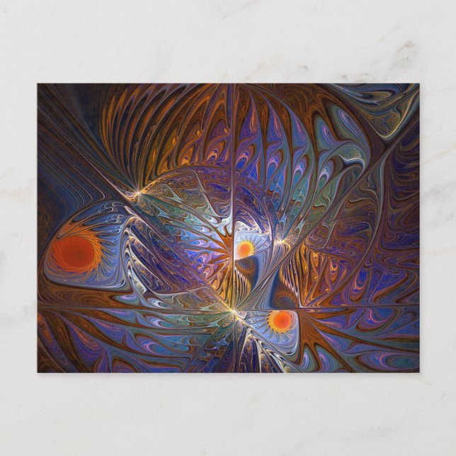 Tempel i Sol Vykort (Framsida)