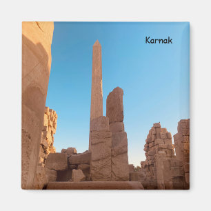 Tempel Ramses II - Karnak - Egypten Magnet