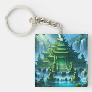 Tempel slott för den hemliga jade tronen