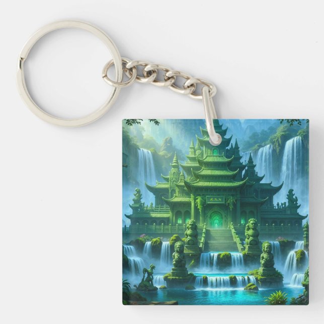 Tempel slott för den hemliga jade tronen (Framsidan)