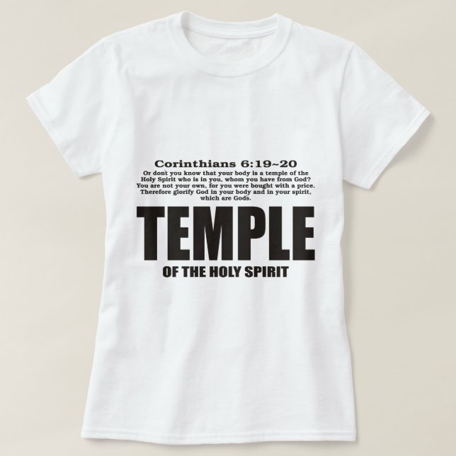 TEMPEL T SHIRT (Design framsida)