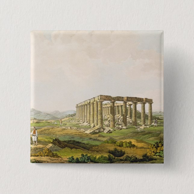 Tempelet av Apollo Epicurius, pläterar 25 från del Knapp (Framsida)