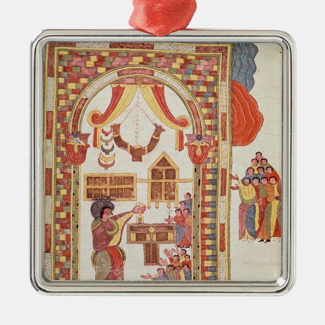 Tempelet av Jerusalem från "bibeln Julgransprydnad Metall (Framsidan)