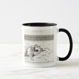 Tempelet av Meckan (gravyr) Mugg