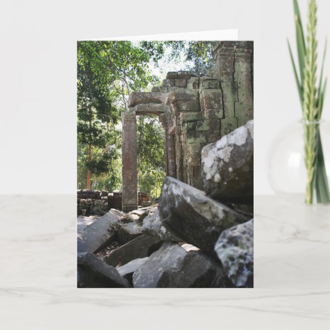 Tempelet fördärvar kort (Framsida)