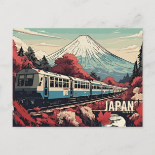 Tempelfoto för vintage resor Kyoto Japan Vykort