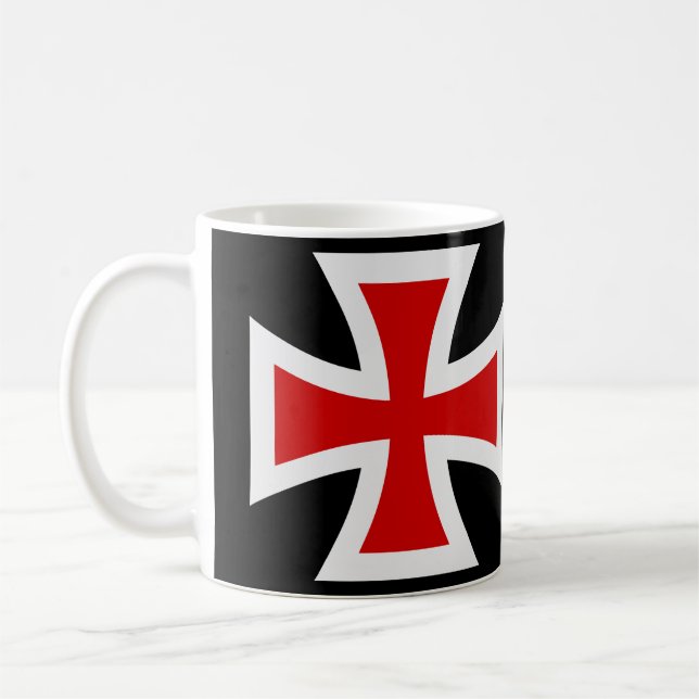 Tempelherrekors Kaffemugg (Vänster)