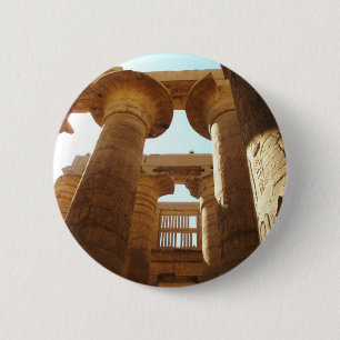 Tempelkomplex av Karnak i Thebes, egypten Knapp