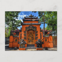 Tempelport Buddhism Indonesien Resmål
