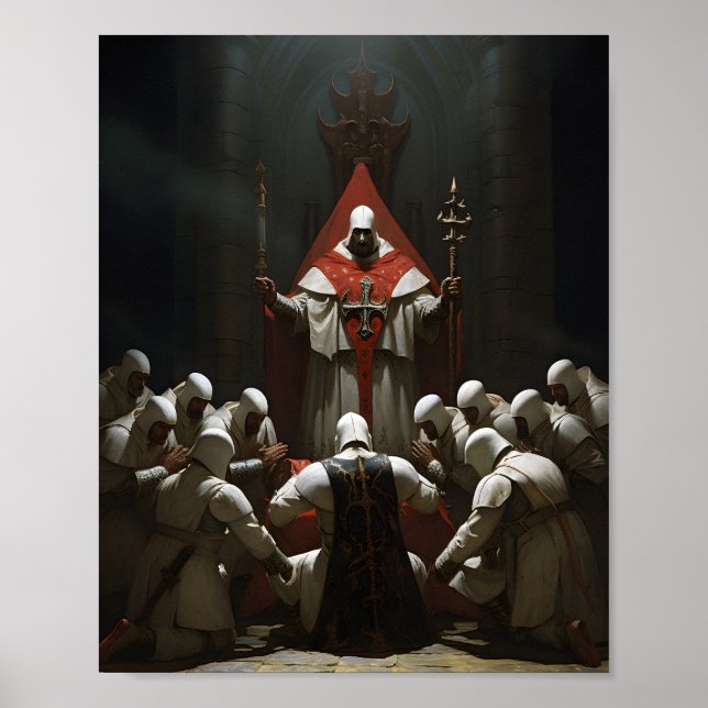 Tempelriddare Poster (Framsidan)