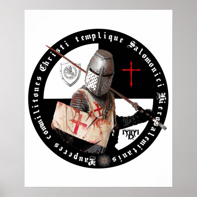 Tempelstreiter Poster (Framsidan)