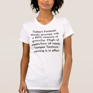 Temper Tantrum-varning gäller Tee Shirt