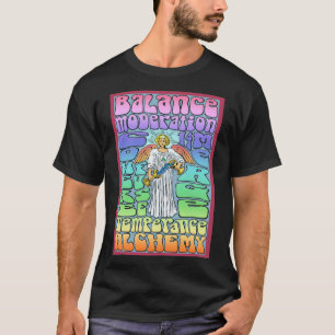 Temperance Card Rock n Roll Tarot Deck Poster T Shirt