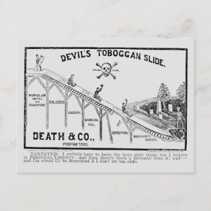 Temperance Movement, 1887 Vykort