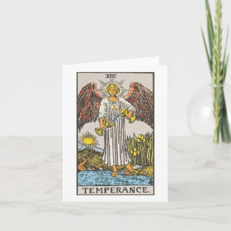 Temperance - Rider Waite Smith tarot Kort