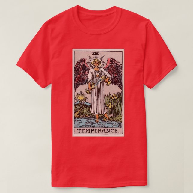 Temperance Tarot 1 T Shirt (Design framsida)