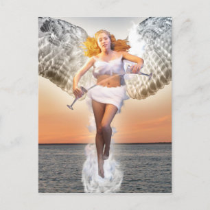 Temperance Tarot Card Art Vykort