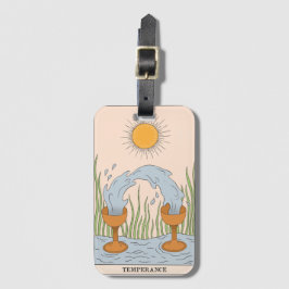 Temperance tarot card modern Major Arcana Bagagebricka
