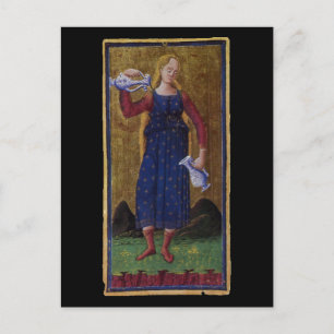Temperance Tarot Card Vykort