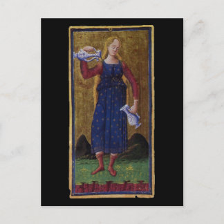 Temperance Tarot Card Vykort