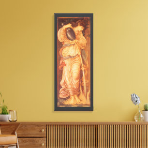 Temperantia av Sir Edward Coley Burne-Jones Canvastryck
