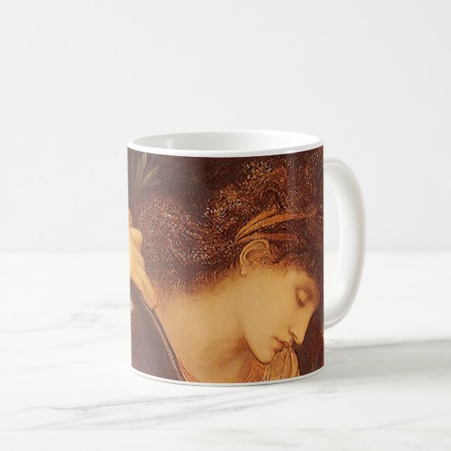 Temperantia av Sir Edward Coley Burne-Jones Kaffemugg (Framsida höger)