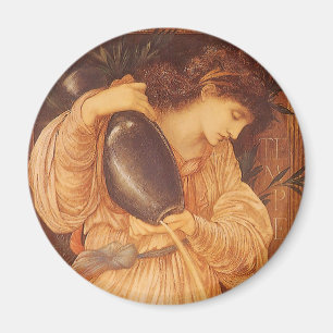 Temperantia från Herr Edward Coley Burne-Jones Magnet
