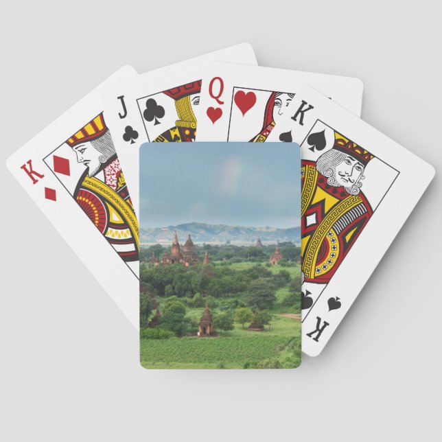 Temperatur i Bagan, Myanmar Spelkort (Baksidan)