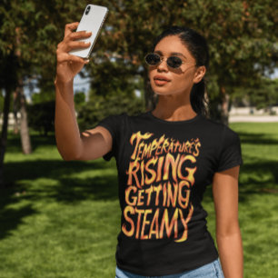 Temperaturer Stigning, få fart T Shirt