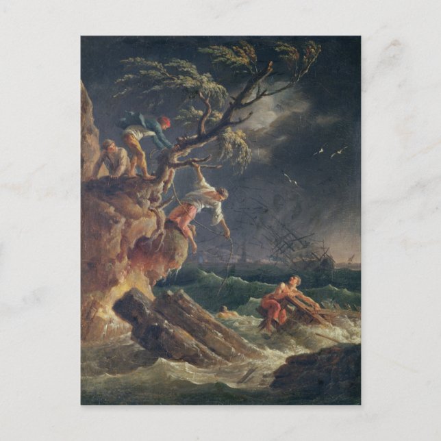 Tempest, 1762 vykort (Framsida)