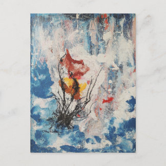 Tempest -Abstrakt av Gene Foltuz Mini Print Vykort