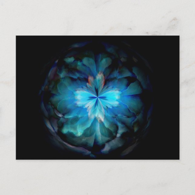 Tempest (blå) vykort (Framsida)