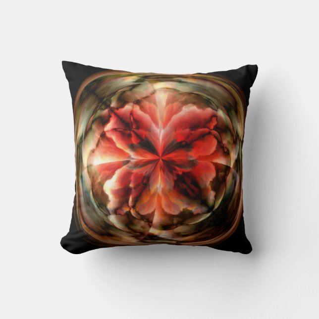 Tempest II (Dubbla sided - Red & Blue) Kudde (Framsida)