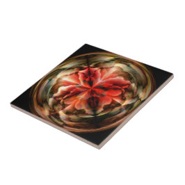 Tempest II (röd) Kakelplatta