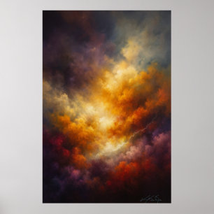 Tempest Lumina Abstrakt Poster