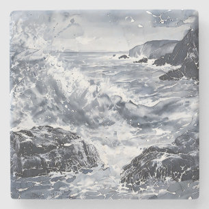 Tempest på Welsh Shore Stenunderlägg