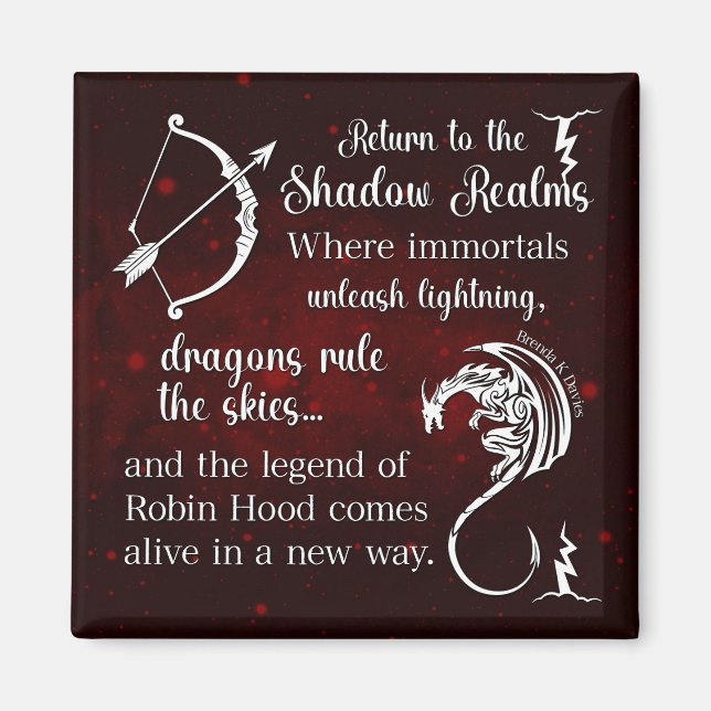 Tempest Shadows Brenda K Davies Magnet (Framsidan)