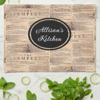 Tempest Shakespeare Personlig Kitchen Towel Kökshandduk