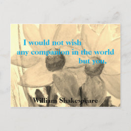 Tempest Shakespeare-vykort Vykort