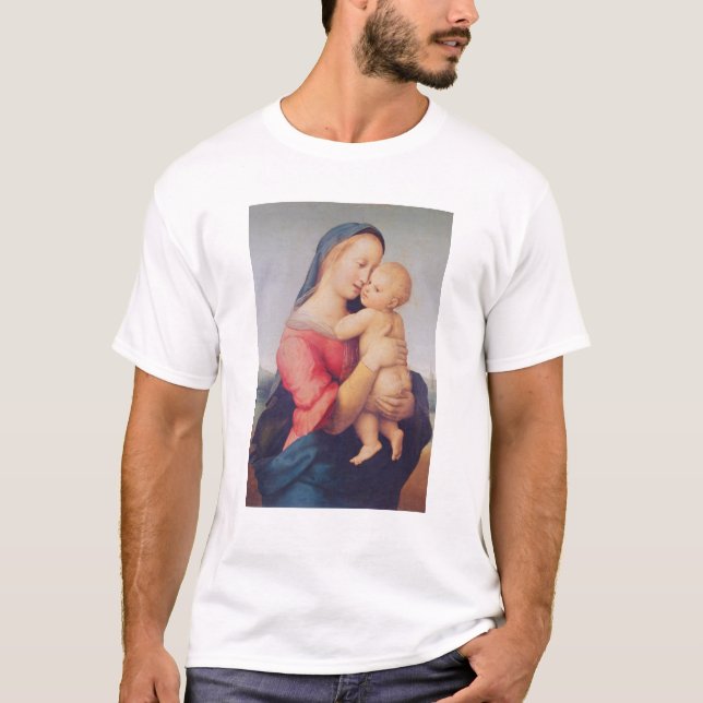 "Tempi" Madonna, 1508 Tee Shirt (Framsida)