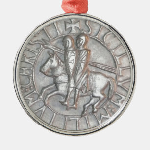 TEMPLAR ADLAR EMBLEMEN JULGRANSPRYDNAD METALL