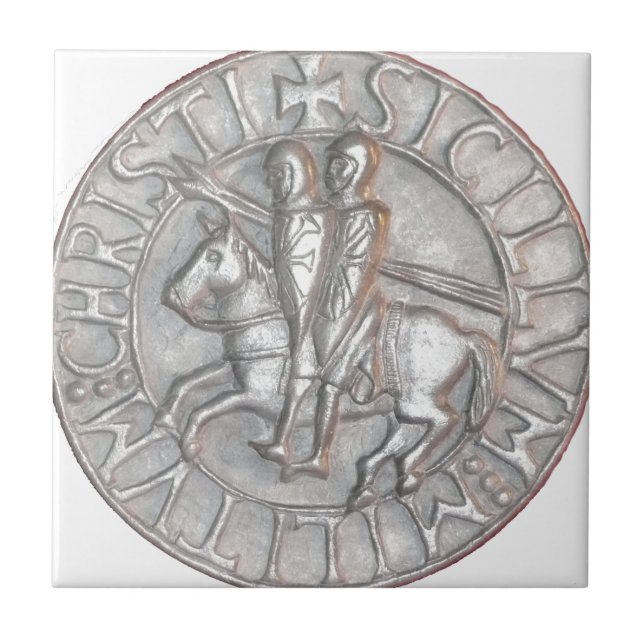 TEMPLAR ADLAR EMBLEMEN KAKELPLATTA (Framsidan)