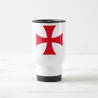 Templar Cross Crusader Travel Mug Resemugg