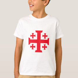 Templar Crusader Jerusalem Cross Barn Tröja