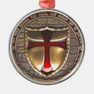 TEMPLAR-EMBLEM JULGRANSPRYDNAD METALL