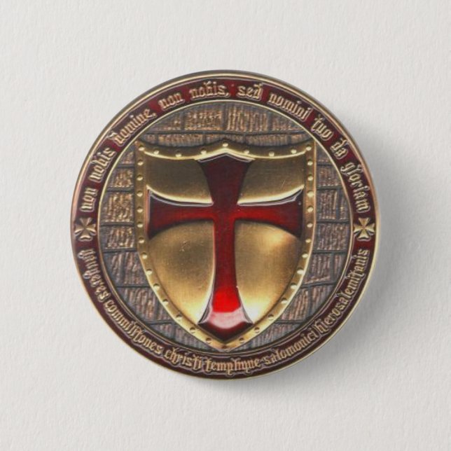 TEMPLAR-EMBLEM KNAPP (Framsida)