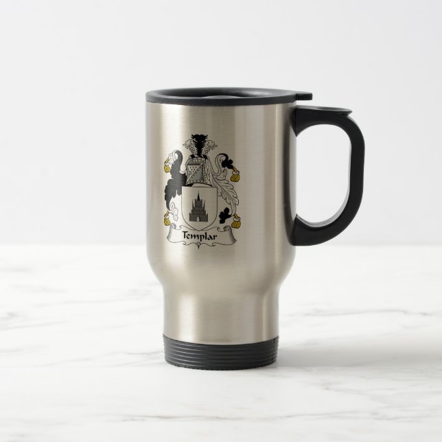 Templar familjvapensköld resemugg (Höger)