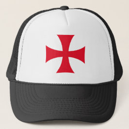 Templar Knight Crusader Trucker Hat Keps